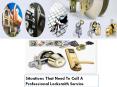 Situations That Need To Call A Professional Locksmith Service PowerPoint PPT Presentation