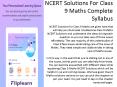 NCERT Solutions For Class 9 Maths Complete Syllabus PowerPoint PPT Presentation