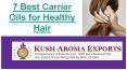 Best Carrier Oils for Hair Growth PowerPoint PPT Presentation