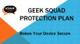 Geek Squad Protection Plan (3) PowerPoint PPT Presentation