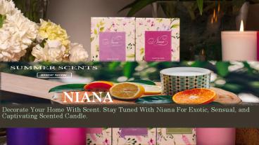 Luxury Scented Candles Online At Niana