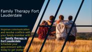 Family Therapy Fort Lauderdale