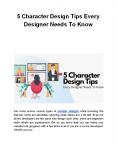 5 Character Design Tips Every Designer Needs To Know PowerPoint PPT Presentation