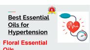What are the best essential oils for hypertension