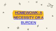 Importance of Homework