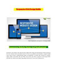 Responsive Web Design Dublin