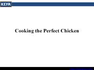 Cooking the Perfect Chicken