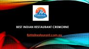 Best Indian Restaurant Cremorne - Fishtailrestaurant.com.au