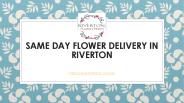 Same Day Flower Delivery in Riverton