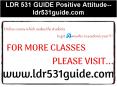 LDR 531 GUIDE Positive Attitude--ldr531guide.com PowerPoint PPT Presentation