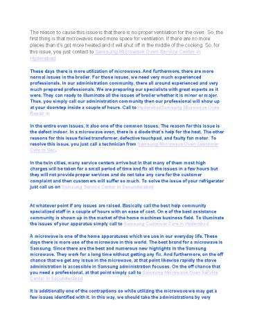 Samsung microwave oven home appilances (1)