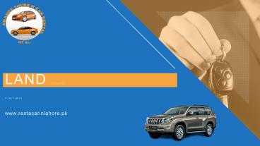 Land Cruiser Rent A Car In Lahore-rentacarinlahore.pk