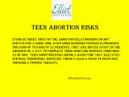 Afterabortion.org - Teen Abortion Risks
