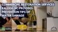 Commercial Restoration Services Raleigh NC Provides Prevention Tips of Water Damage PowerPoint PPT Presentation