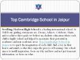 Top Cambridge School in Jaipur PowerPoint PPT Presentation