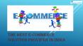 the best e-commerce solution provider in India PowerPoint PPT Presentation