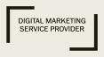 Digital Marketing Service Provider (1) PowerPoint PPT Presentation