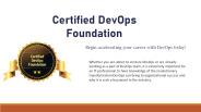 Workshop on Certified DevOps Foundation