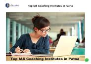 Top IAS Coaching Institutes in Patna