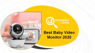 Best Baby Video Monitor 2020