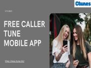 Free Caller Tune Mobile App