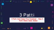 3 Patti Online Game 2020 : New 3 Patti Indian