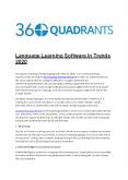 Language Learning Software In Trends 2020 PowerPoint PPT Presentation