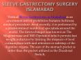 Sleeve Gastrectomy Surgery Islamabad PowerPoint PPT Presentation