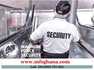 6 Benefits to Hiring a Security Guard For Your Business | Magnum Force Security