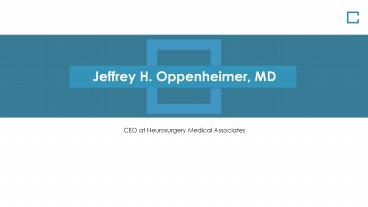 Jeffrey H. Oppenheimer, MD - Worked at Various Institutes