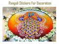 Rangoli Stickers For Decoration Of Home And Office PowerPoint PPT Presentation