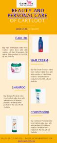 Hair care category details of cartloot online store PowerPoint PPT Presentation