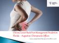 Chronic lower back pain management bradenton Florida - Augustine Chiropractic Offices PowerPoint PPT Presentation
