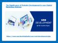 The Significance of Website Development PowerPoint PPT Presentation