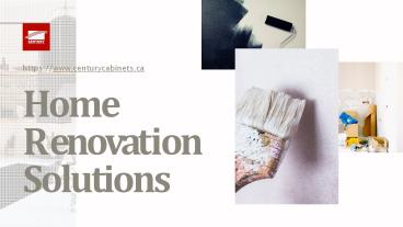 Home Renovation Vancouver - Kitchen Cabinets Surrey - Century Cabinets