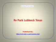 Rv Park Lubbock Texas (1)