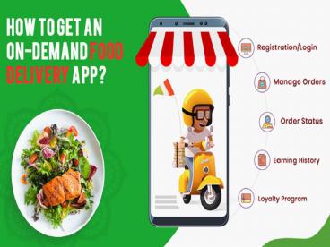 Get an On-Demand Food Delivery App like UberEats, GrubHub
