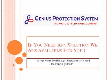 Lighting Protection System in delhi