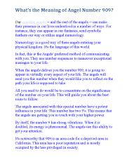 What’s the Meaning of Angel Number 909?