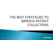 The Best Strategies To Improve Patient Collections