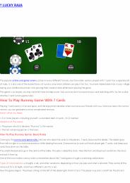 Seven Cards Rummy in India