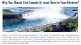 Why You Should Visit Canada At Least Once In Your Lifetime? PowerPoint PPT Presentation