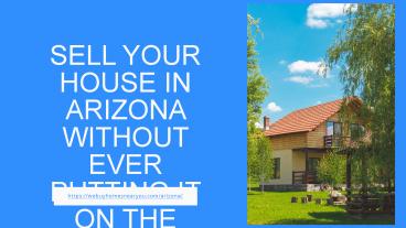 Sell My House Fast Arizona | Quick House Sale