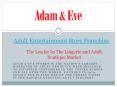 Adult Entertainment Store Franchise PowerPoint PPT Presentation