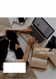 A Concise handbook of Storytelling