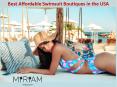 Best Affordable Swimsuit Boutiques in the USA
