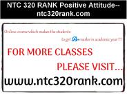 NTC 320 RANK Positive Attitude--ntc320rank.com