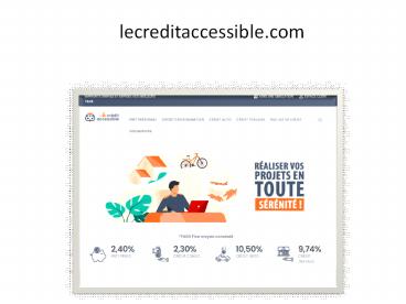 Crédit travaux rapide