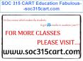 SOC 315 CART Education Fabulous--soc315cart.com PowerPoint PPT Presentation