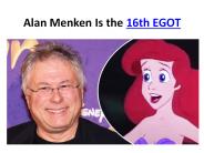Alan Menken Is the 16th EGOT (1)